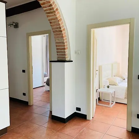 דירה La Casa Di Giulia With Air Conditioning, Wifi And Private Parking ראפאלו